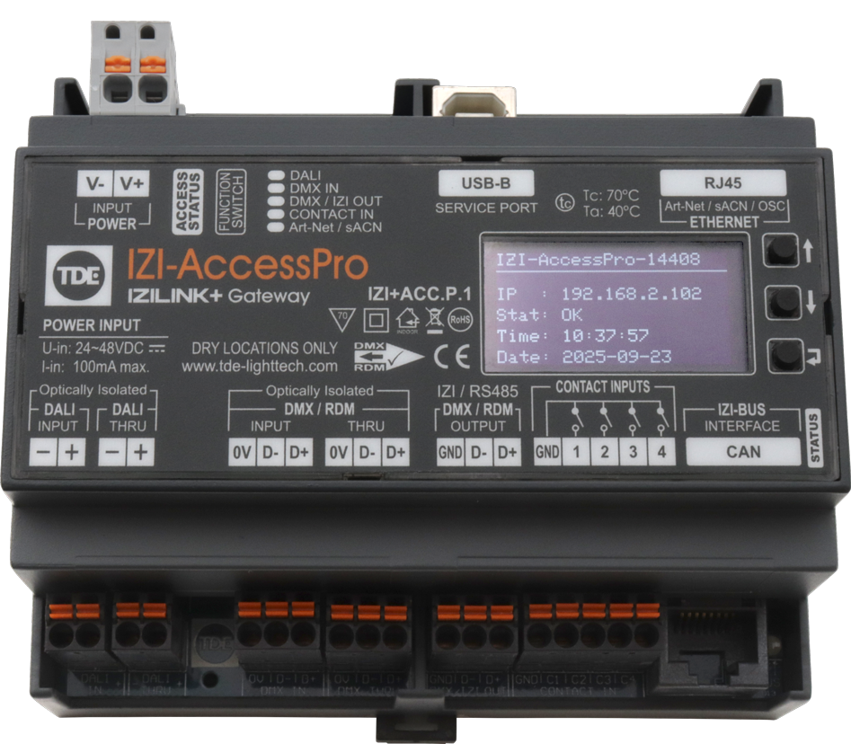 IZI-AccessPro lichtcontroller